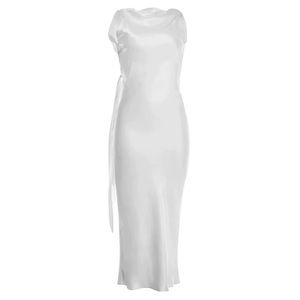 The Bar Max Dress - Blanc